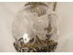 Louis XV crystal ewer, solid silver, Minerva H. Lapeyre Art Nouveau, 19th century