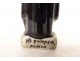 Henriot Quimper Porson earthenware statuette, Saint Anne of the Bretons, anchor, 20th century