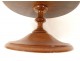 Antique spool holder, turned wood, 19th century sewing collection