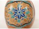 Arita porcelain vase Japan Hichozan Shinpo Monzaemon bat 19th century