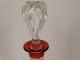 Val Saint Lambert cut crystal wine carafe, Eurydice red model, 20th century
