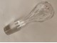 Val Saint Lambert cut crystal wine carafe, Eurydice red model, 20th century