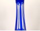 Baccarat Saint-Louis cobalt blue cut crystal wine decanter, early 20th century