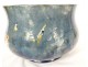 Impressionist earthenware flowerpot Montigny sur Loing bouquet of flowers 19th century