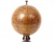 Small terrestrial globe world map J. Lebègue &amp; Cie Paris Napoleon III 19th century