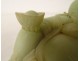 Chinese jade sculpture, green jadeite, laughing Buddha, Xuande signature, 19th century