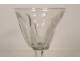 6 Baccarat cut crystal Rhine wine stemmed glasses, Harcourt model, 20th century