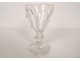 Baccarat France cut crystal water glass, Harcourt model, 20th century