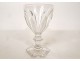 Baccarat France cut crystal water glass, Harcourt model, 20th century