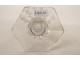 Baccarat France cut crystal water glass, Harcourt model, 20th century