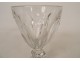 Baccarat France cut crystal water glass, Harcourt model, 20th century