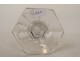 Baccarat France cut crystal water glass, Harcourt model, 20th century