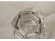 Baccarat France cut crystal water glass, Harcourt model, 20th century