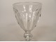 Baccarat France cut crystal water glass, Harcourt model, 20th century