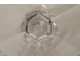 Baccarat France cut crystal water glass, Harcourt model, 20th century