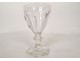 Baccarat France cut crystal water glass, Harcourt model, 20th century