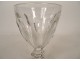 Baccarat France cut crystal water glass, Harcourt model, 20th century