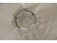 Baccarat France cut crystal water glass, Harcourt model, 20th century