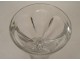 Baccarat France cut crystal water glass, Harcourt model, 20th century