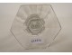 Baccarat France cut crystal water glass, Harcourt model, 20th century