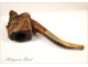 Character carved briar pipe Zouave Orientalist 19th