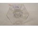 Baccarat France cut crystal water glass, Harcourt model, 20th century