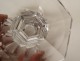 Baccarat France cut crystal water glass, Harcourt model, 20th century