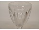 Baccarat France cut crystal water glass, Harcourt model, 20th century