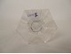 Baccarat France cut crystal water glass, Harcourt model, 20th century