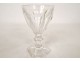 Baccarat France cut crystal water glass, Harcourt model, 20th century