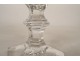 Baccarat France cut crystal water glass, Harcourt model, 20th century