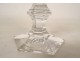 Baccarat France cut crystal water glass, Harcourt model, 20th century