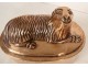 Alsatian copper sheep cake mold Koessler Strasbourg 19th century