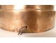 Antique copper cake mold, 19th century kitchen
