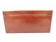 Cigar box mahogany wood rosewood marquetry 19th century