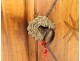 Lois XV wall shelf cherry wood marquetry Maltese cross hearts 18th century