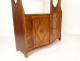 Lois XV wall shelf cherry wood marquetry Maltese cross hearts 18th century