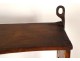 Lois XV wall shelf cherry wood marquetry Maltese cross hearts 18th century
