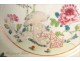 Porcelain dish of the East India Company eighteenth Bamboo Flowers