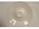 12 oyster plates, green and white slip, shells, 20th century
