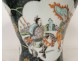 Chinese porcelain vase with horse figures, General flowers, China, early 20th century