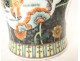 Chinese porcelain vase with horse figures, General flowers, China, early 20th century