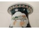 Chinese porcelain vase with horse figures, General flowers, China, early 20th century