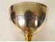 Chalice paten agent vermeil Minerva Maison Evellin Rennes crucifixion 20th century