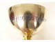 Chalice paten agent vermeil Minerva Maison Evellin Rennes crucifixion 20th century