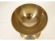 Chalice paten agent vermeil Minerva Maison Evellin Rennes crucifixion 20th century