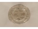 Cut crystal seal stamp monogram initials 19th century collection