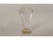 Cut crystal seal stamp monogram initials 19th century collection