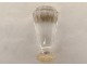 Cut crystal seal stamp monogram initials 19th century collection