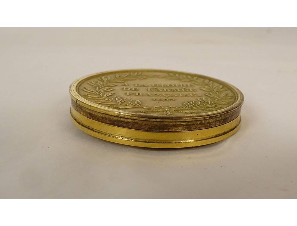 Médaille En Bronze Louis Antoine, Duc D'Angoulême – Insigne Déco France, Ancien